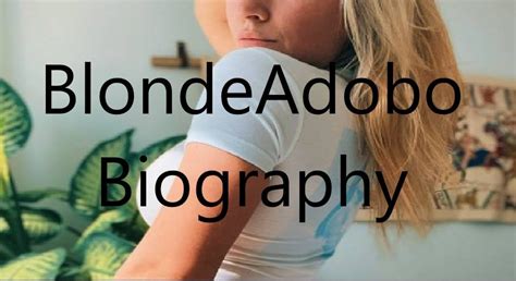 blonde adobo|BlondeAdobo (@blondeadobosayshi) • Instagram photos and videos